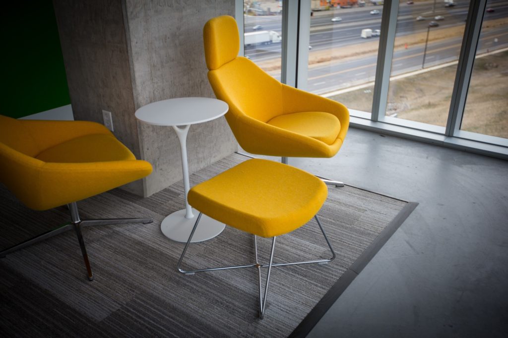 Office interior matters for overall mood of the workers.